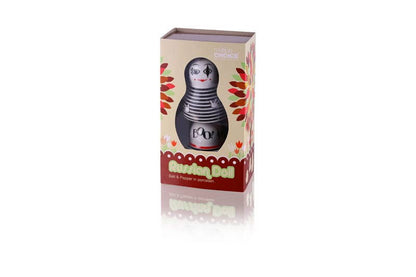 Mime Boo Russian Doll Salt & Pepper Shakers
