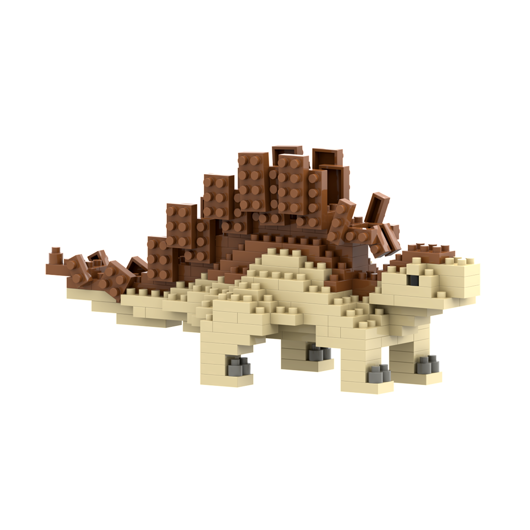 BRIXIES Stegosaurus