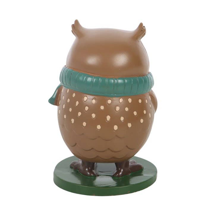 Figurine-ornement « Oliver » — Hibou d'automne