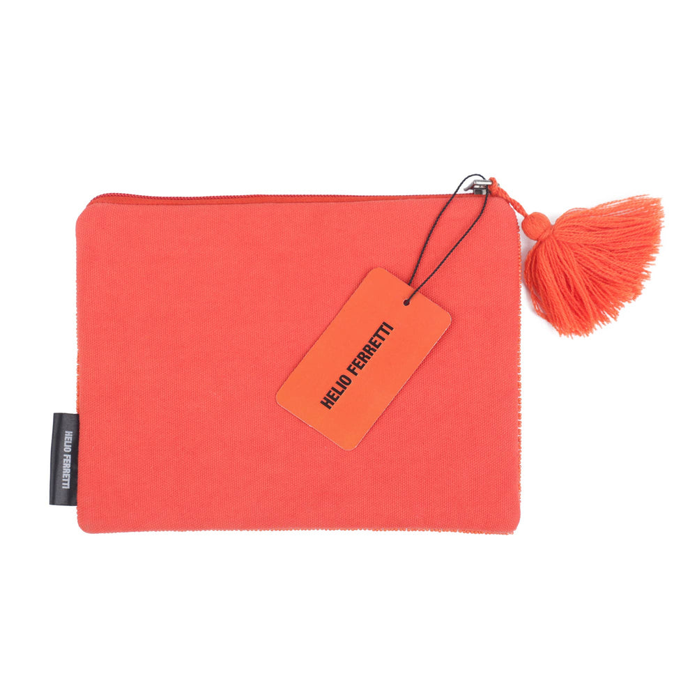 Orange Thunder Clutch