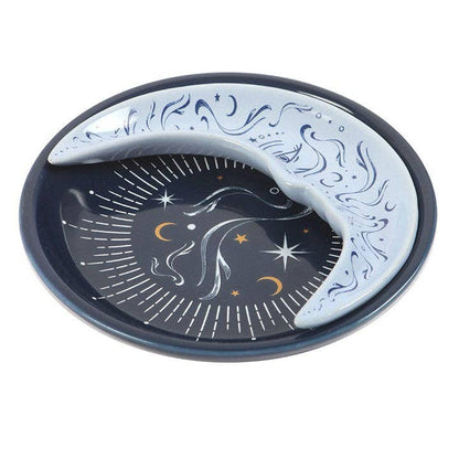 Plat à Bibelots Empilable Lune Bleue