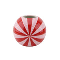 Vase - Vase à Fleurs Tourbillon - Rouge/Rose - 20x20x20cm