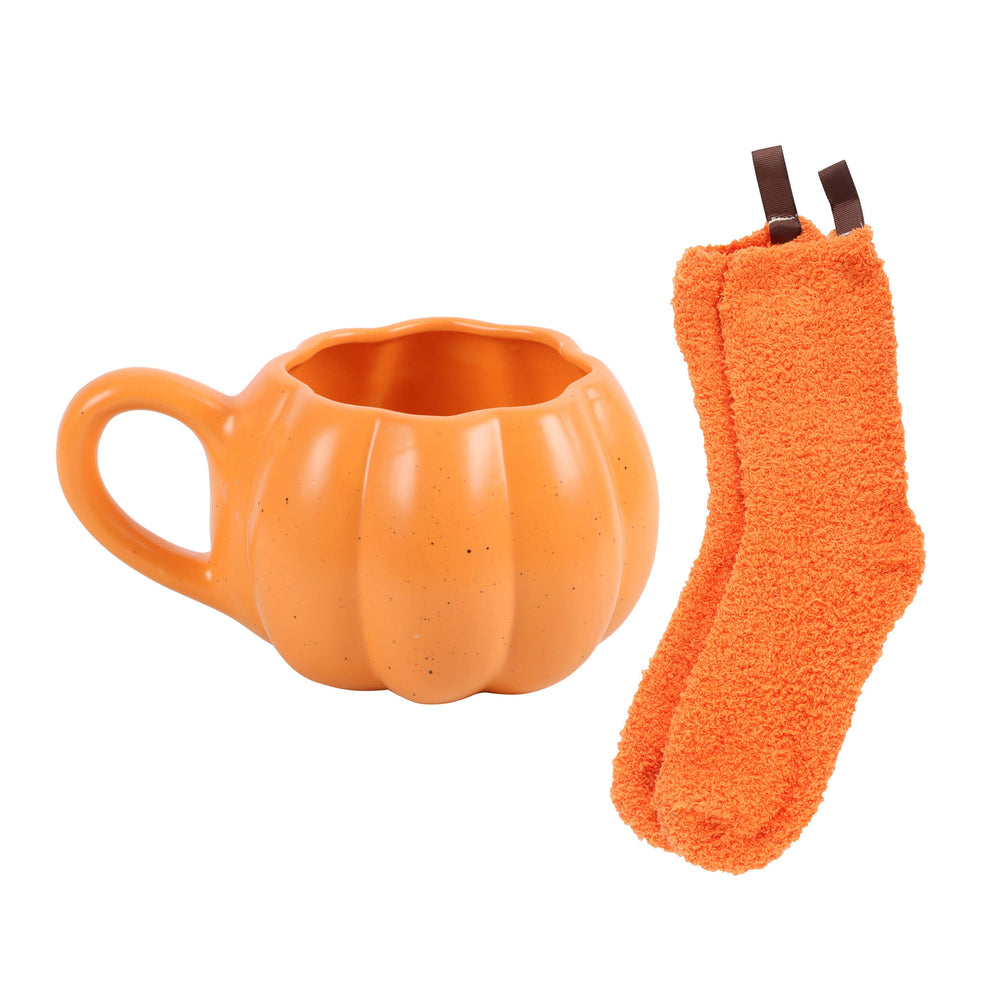 Pumpkin Mug &amp; Socks Set