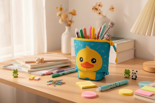 Pop-up Duck Pencil Case