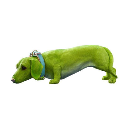 Chien Teckel Wilfried M. Collier, Résine poly verte