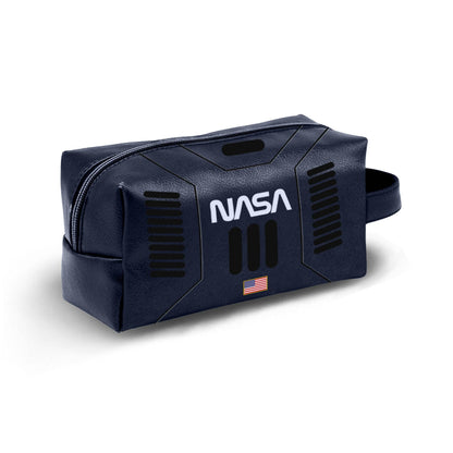 Trousse de Toilette de Voyage Brick PLUS NASA « Spaceship » – Blanc