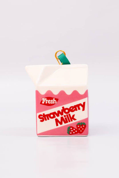 Strawberry Milk Hanging Decoration