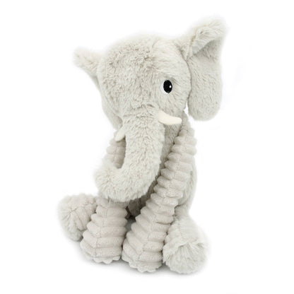 Peluche Ptipotos Maman et Bébé Eléphant - Gris Clair