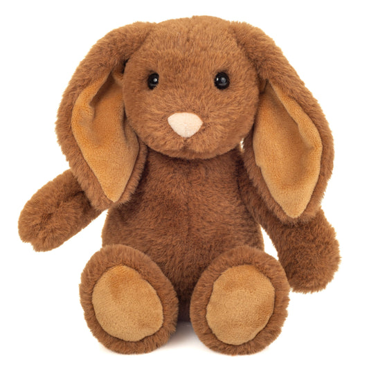 Dark brown Cara rabbit plush toy