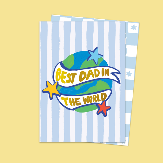 Karte „Bester Papa der Welt“