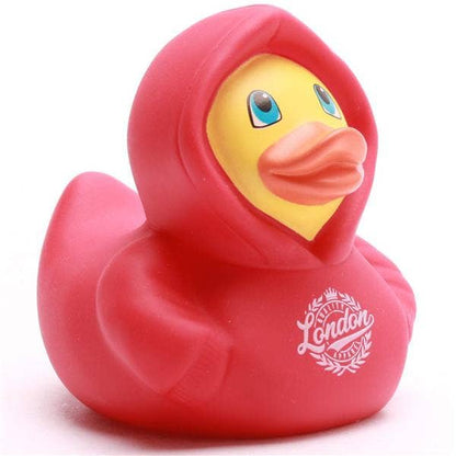Duck Hoodie London - red