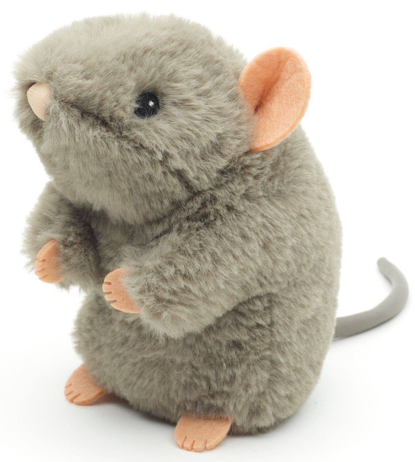 Mouse, sitting 15 cm (height) - soft toy/plush