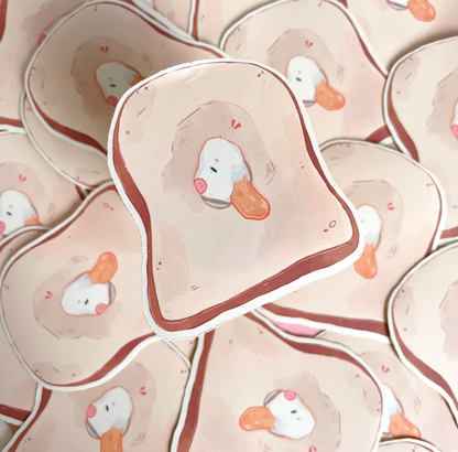 Duck Bread Sticker