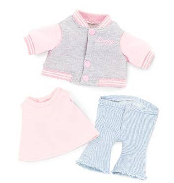 Plush set: urban chic style