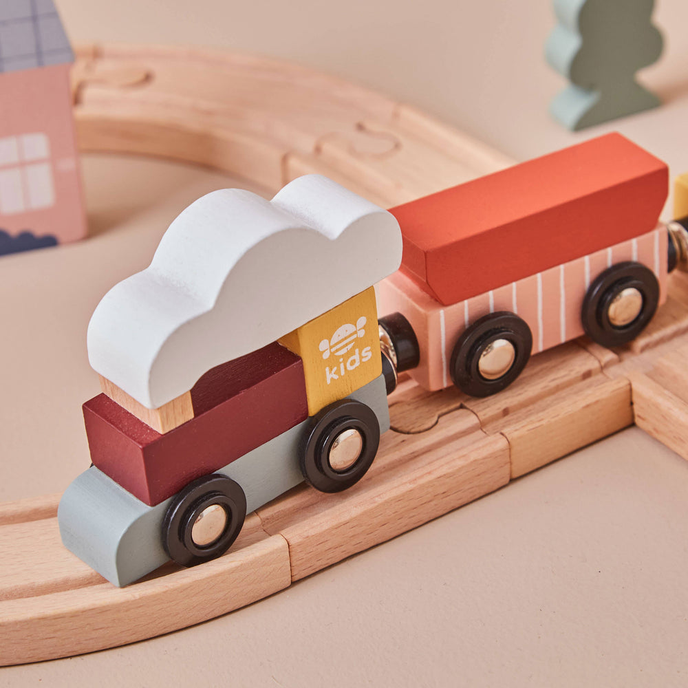 Children's Wooden Train Set (FSC certified)