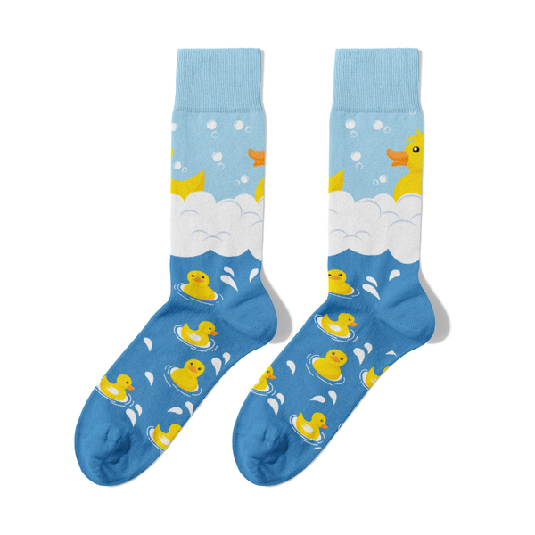 Duck Socks in the Bath