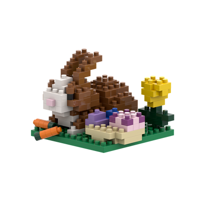 BRIXIES Easter Bunny Postcard