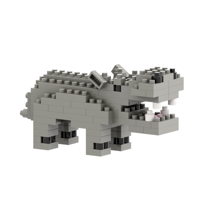 BRIXIES hippopotamus