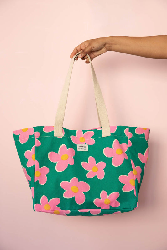 Sac cabas Claude Big Flowers - Hindbag x WAJ
