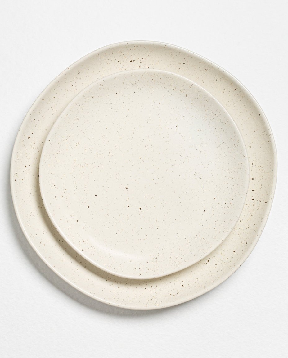 Assiette plate en grès Caelum 27,5cm