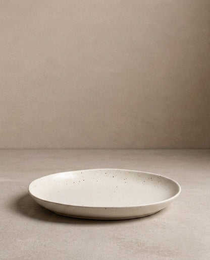 Assiette plate en grès Caelum 27,5cm