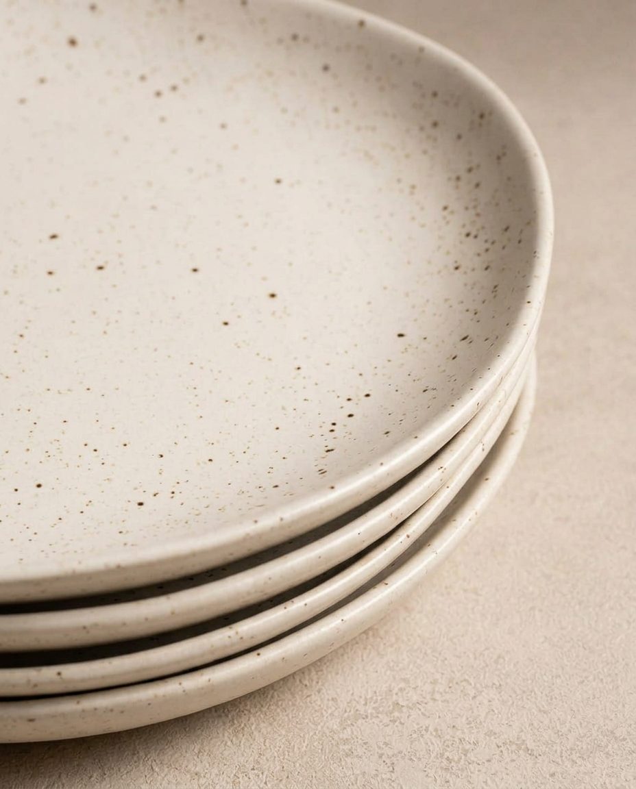 Assiette plate en grès Caelum 27,5cm