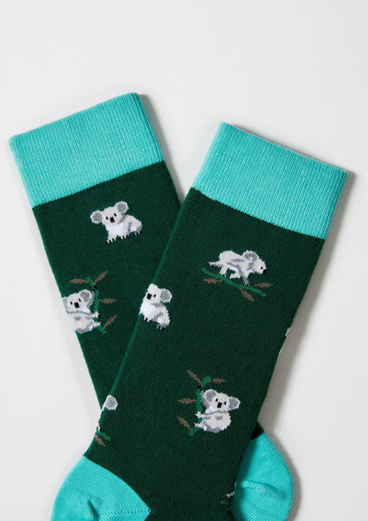 Chaussettes BeKoala Vert