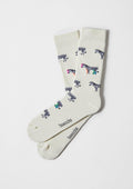 Chaussettes BeZebra Blanc Cassé