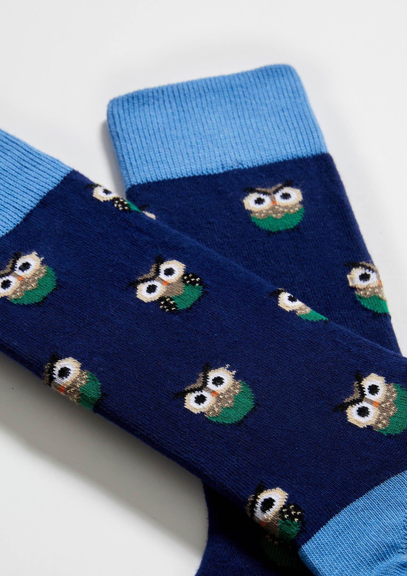 Chaussettes BeOwl Bleu Marine