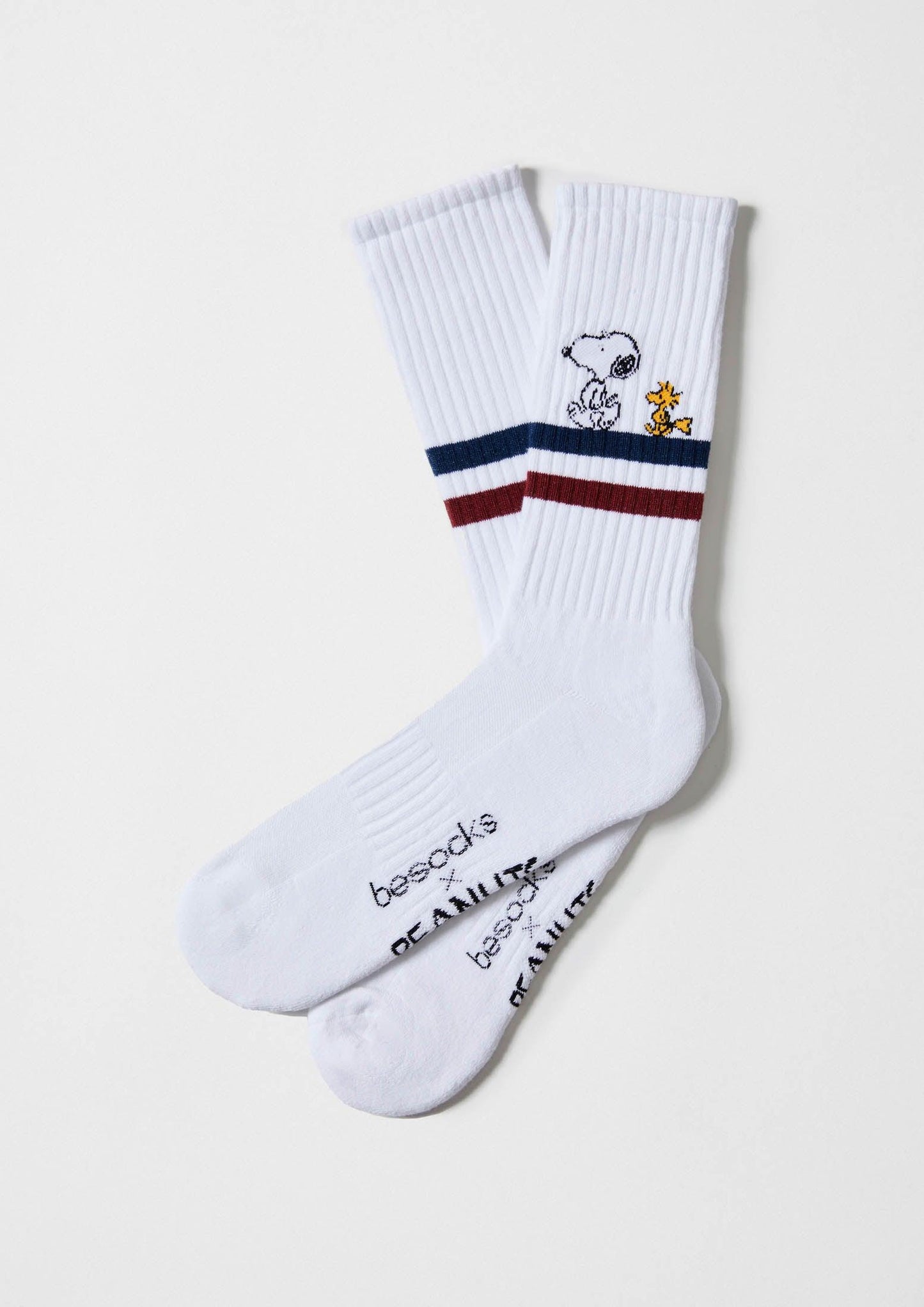 Chaussettes de sport BeSnoopy Stripes Blanc