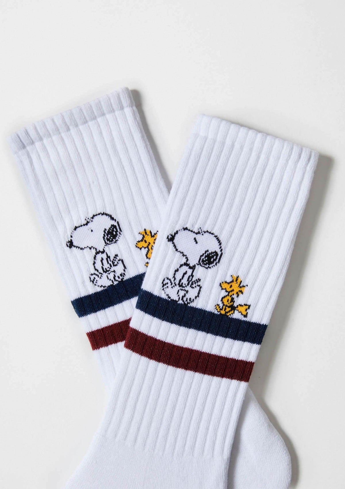 Chaussettes de sport BeSnoopy Stripes Blanc