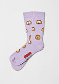Chaussettes BeGarfield Faces Mauve
