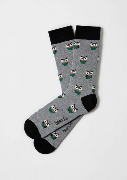 Chaussettes BeOwl Gris