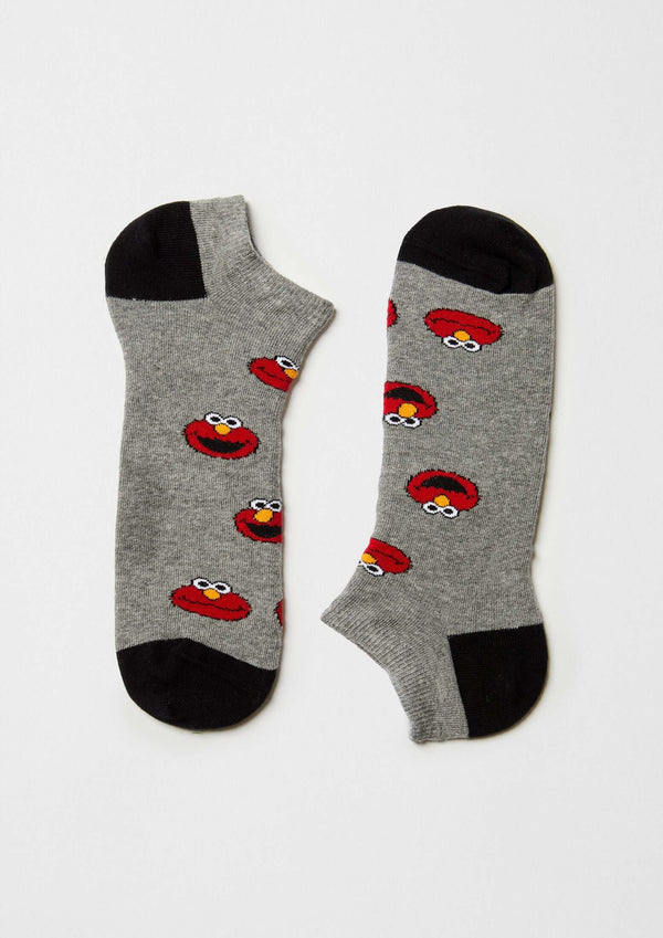 BeSesameStreet Elmo Grey Ankle