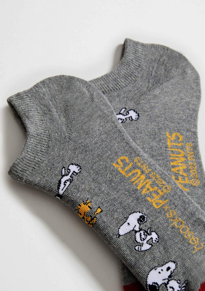 BeSnoopy Grey Ankle