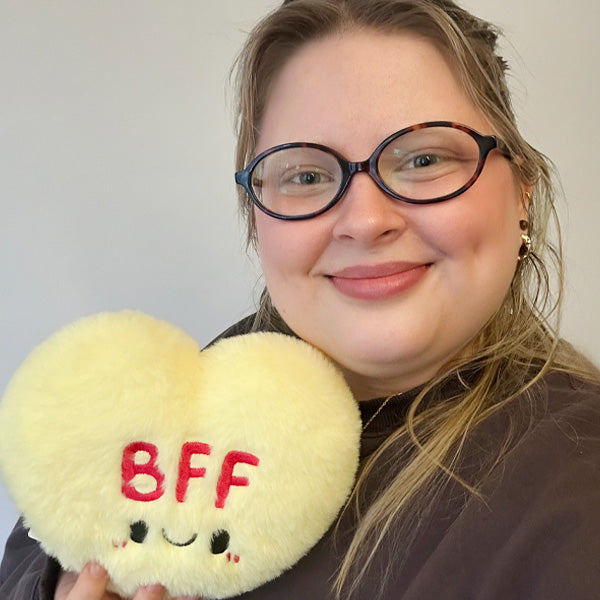 Peluche Snacker – Cœurs Bonbon BFF