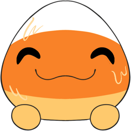 Candy Corn Slimecicle Stickie (6in)