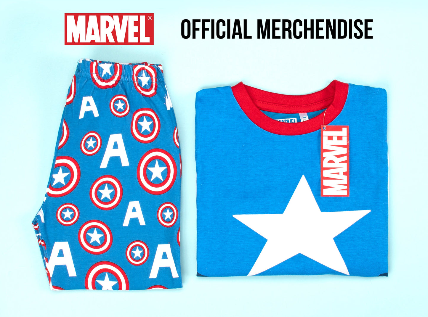 Pajama Set - Captain America
