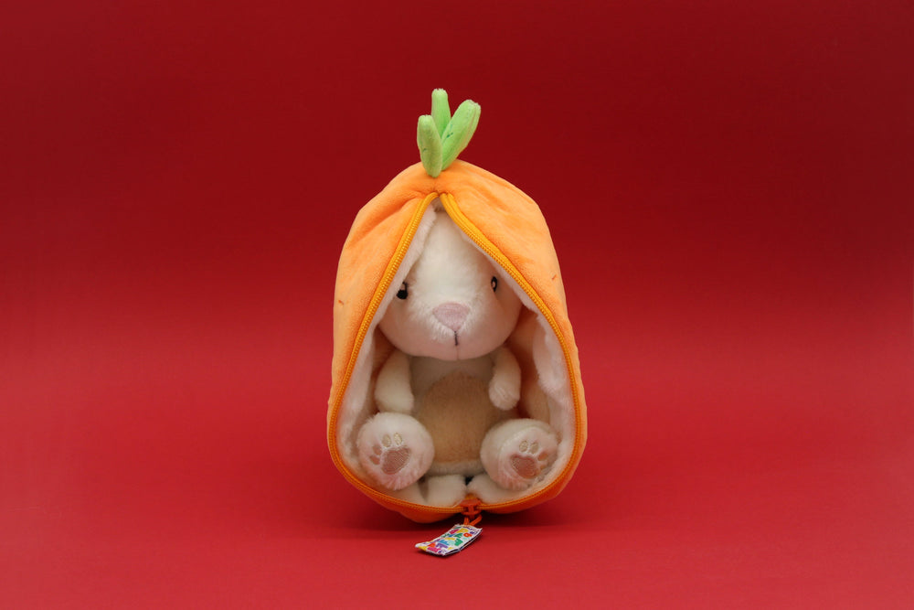 Peluche réversible Gadget le lapin/carotte – Flipetz