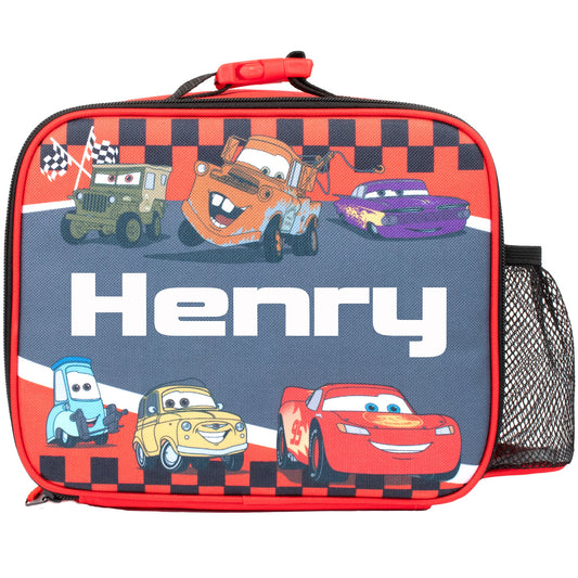 Personalized Lunch Bag - Disney Cars