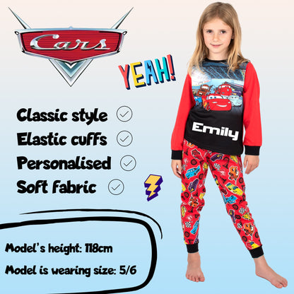 Disney Cars Personalized Pajamas