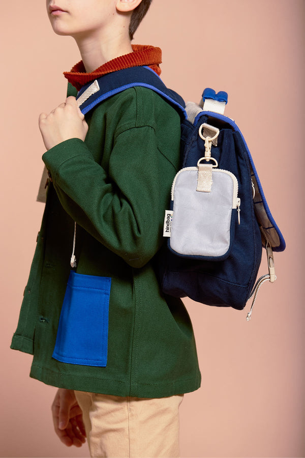 Léo Plaid Tricolor Satchel