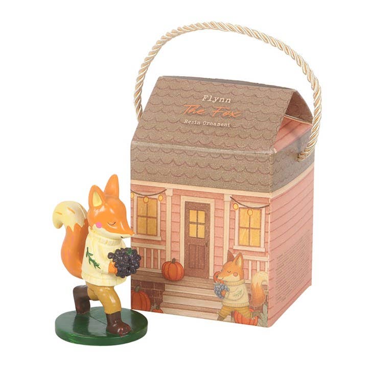 Ornement-figurine Renard Flynn d'automne