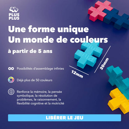 Metal Suitcase Construction Game PLUS PLUS