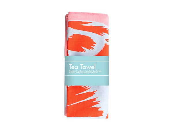 Tea towel Tulip Pop pink