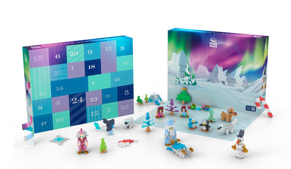 PLUS PLUS Advent Calendar "Northern Lights" 600p