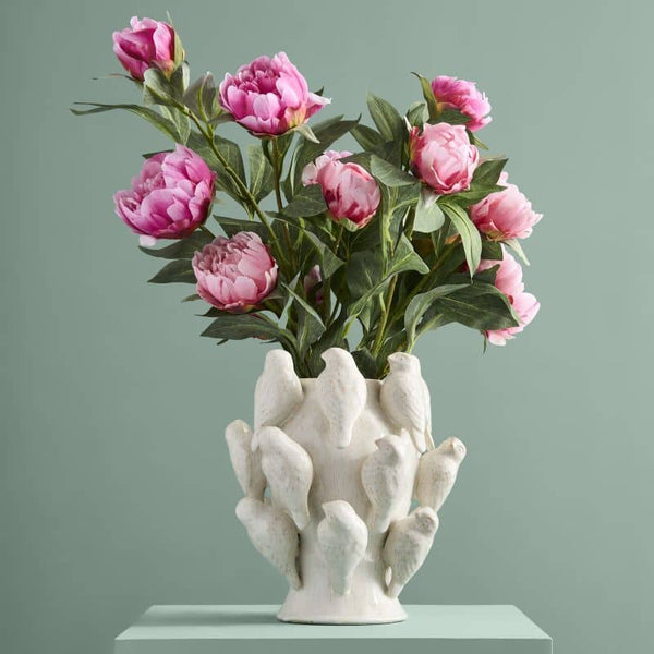 Vase Mr. White Birdling