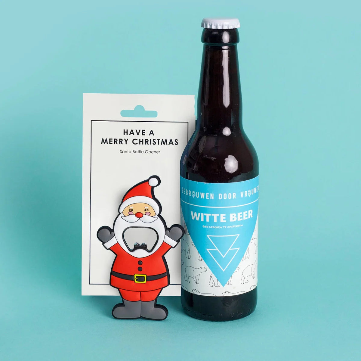 Santa Bottle Opener