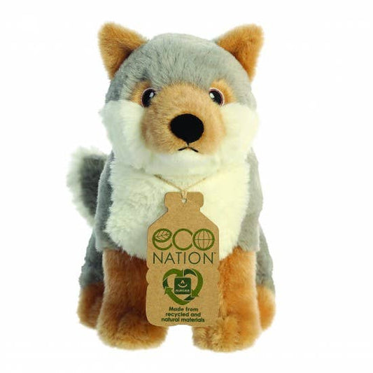 Eco Nation Wolf Plush Toy