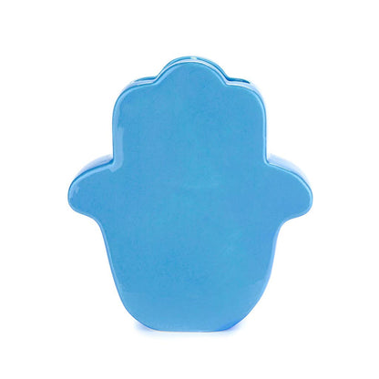 Lucky Hand blue vase